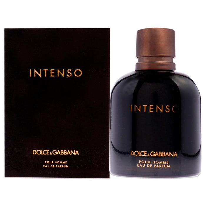 Pour Homme Intenso de Dolce and Gabbana para hombres - EDP en aerosol de 4.2 oz