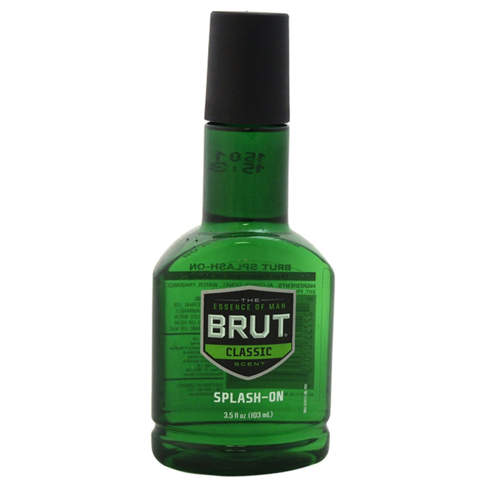 Parfum original Splash-On de Brut pour homme - 3,5 oz après rasage