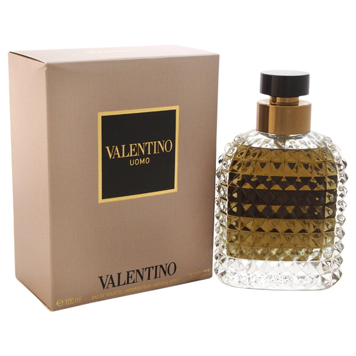 Valentino Uomo de Valentino para hombres - Spray EDT de 3,4 oz