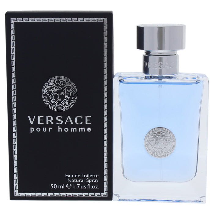 Versace Pour Homme de Versace para hombres - Spray EDT de 1,7 oz
