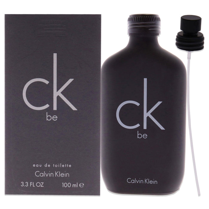CK Be de Calvin Klein para unisex - Spray EDT de 3,3 oz
