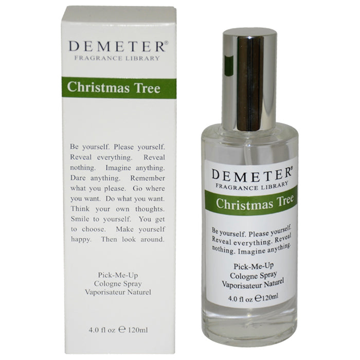 Árbol de Navidad de Demeter para unisex - Colonia en spray de 4 oz
