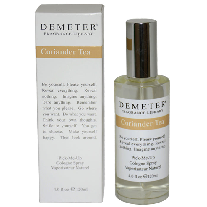 Té de cilantro de Demeter para unisex - Colonia en spray de 4 oz