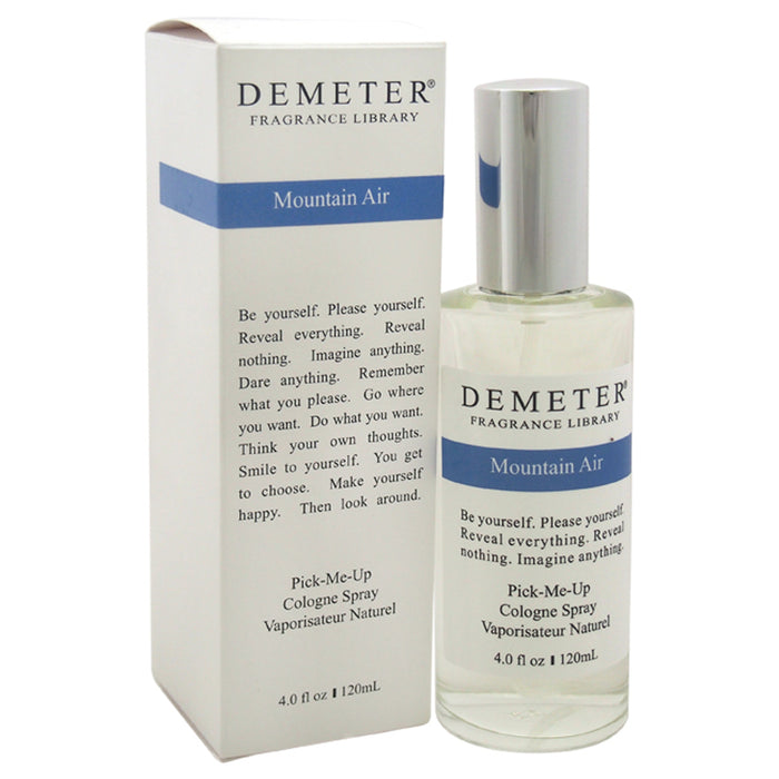 Mountain Air by Demeter for Unisex - 4 oz Cologne Spray