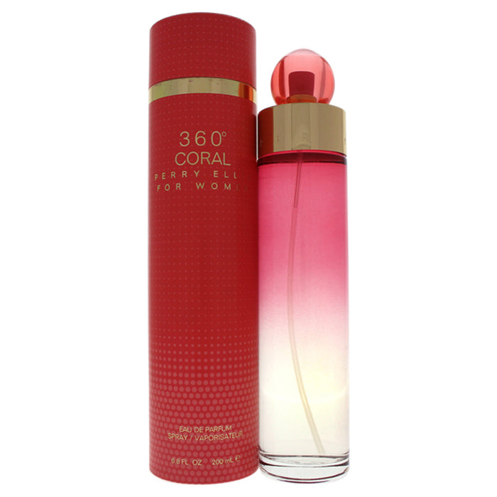 360 Coral by Perry Ellis for Women - 6.8 oz EDP Spray