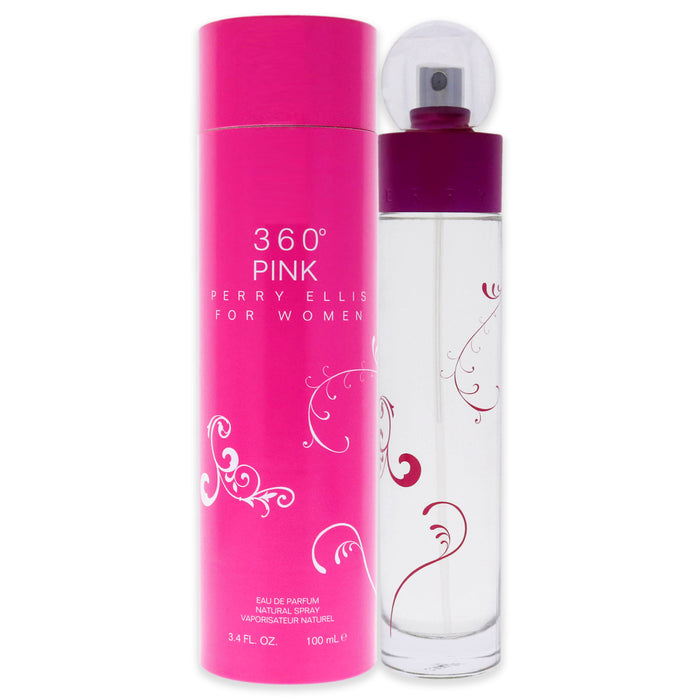 360 Pink by Perry Ellis for Women - 3.4 oz EDP Spray