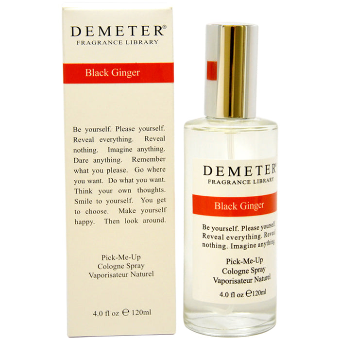 Black Ginger de Demeter para mujeres - Colonia en spray de 4 oz