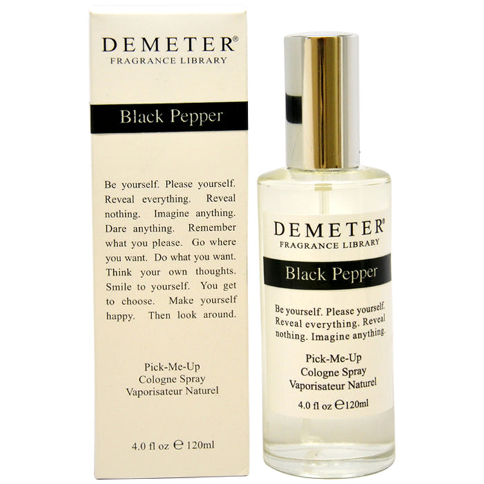 Black Pepper de Demeter para mujeres - Colonia en spray de 4 oz