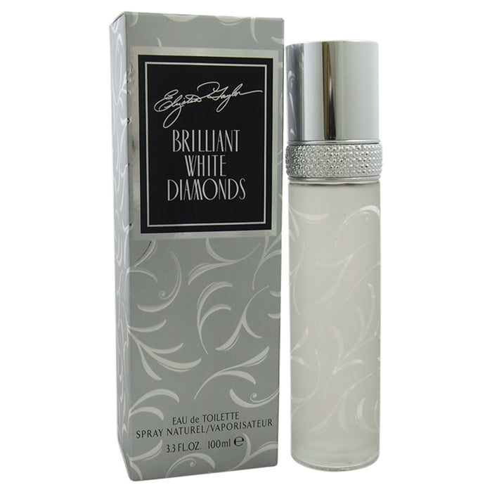 Brilliant White Diamonds de Elizabeth Taylor para mujeres - Spray EDT de 3,3 oz