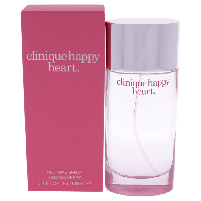 Clinique Happy Heart de Clinique para mujeres - Spray de perfume de 3.4 oz