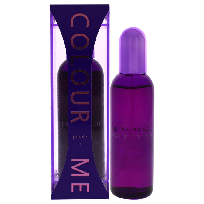 Color Me Purple de Milton-Lloyd para mujeres - EDP en aerosol de 3,4 oz