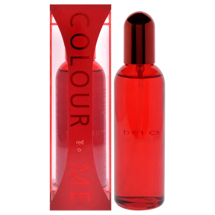 Color Me Red de Milton-Lloyd para mujeres - EDP en aerosol de 3,4 oz