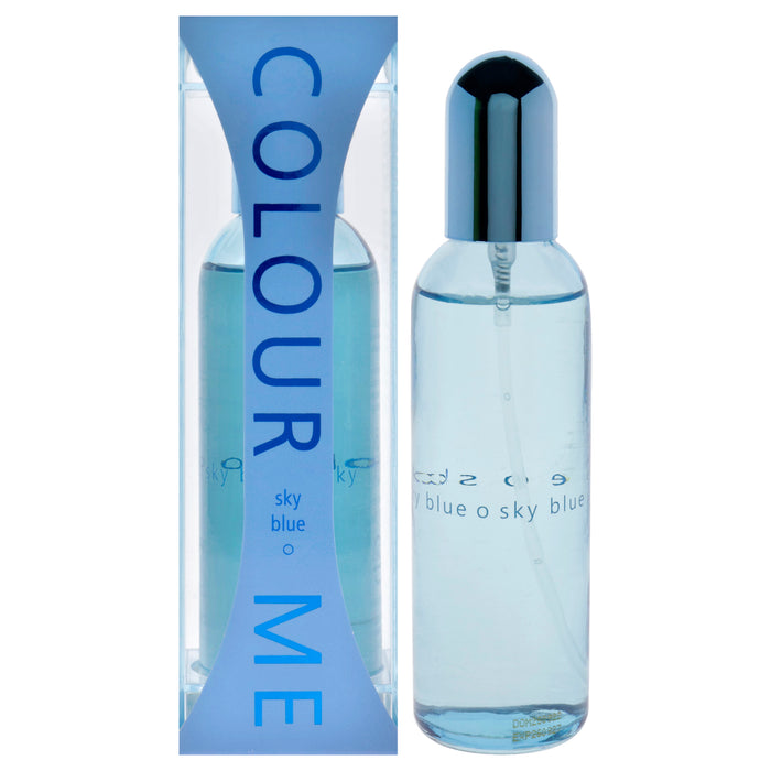 Color Me Sky Blue de Milton-Lloyd para mujeres - EDP en aerosol de 3,4 oz