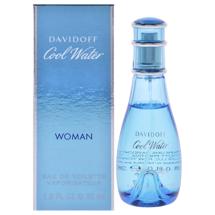 Cool Water de Davidoff para mujeres - Spray EDT de 1 oz