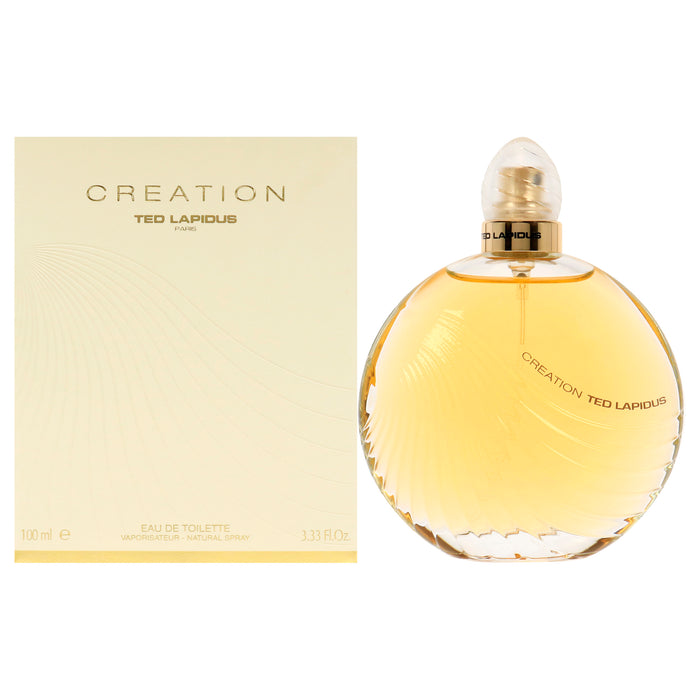 Creation by Ted Lapidus for Women - 3.3 oz EDT Spray