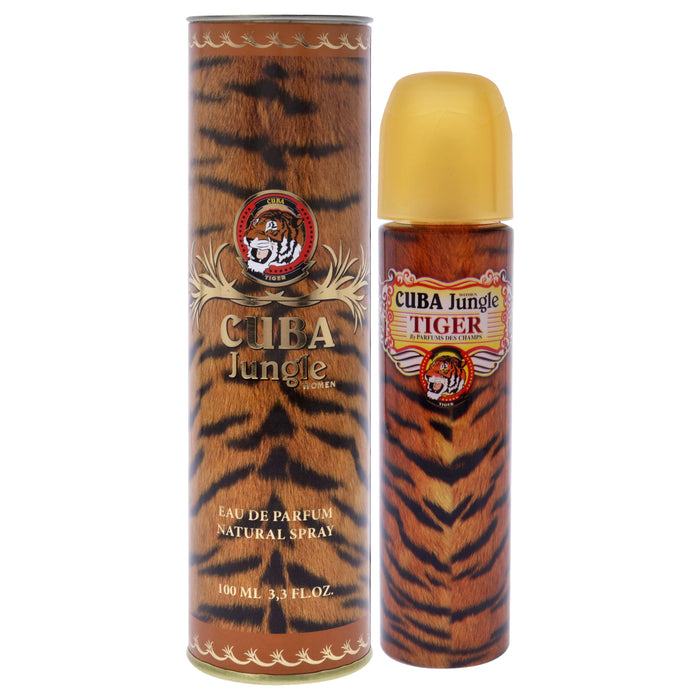 Cuba Jungle Tiger de Cuba para mujeres - Spray EDP de 3.3 oz