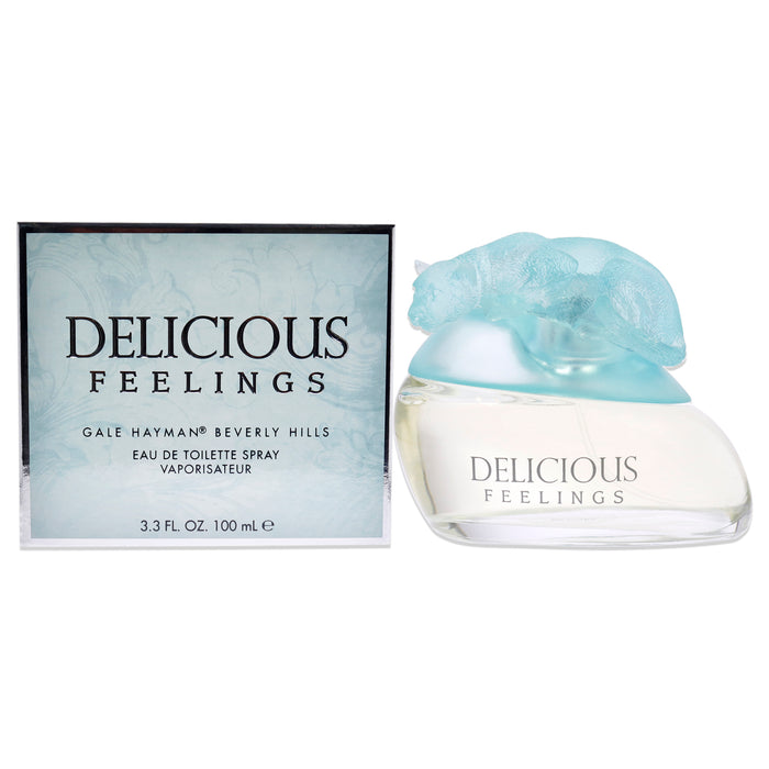 Delicious Feelings by Gale Hayman for Women - 3.3 oz EDT Spray
