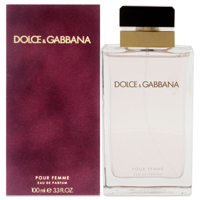 Dolce and Gabbana Pour Femme de Dolce and Gabbana para mujeres - EDP en aerosol de 3.3 oz