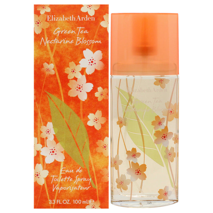 Fleur de nectarine de thé vert par Elizabeth Arden pour femme - Spray EDT de 3,3 oz