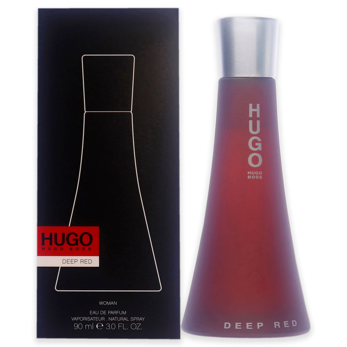 Hugo Deep Red de Hugo Boss pour femme - Vaporisateur EDP 3 oz