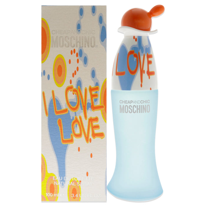 I Love Love Cheap And Chic de Moschino pour femme - Spray EDT de 3,4 oz