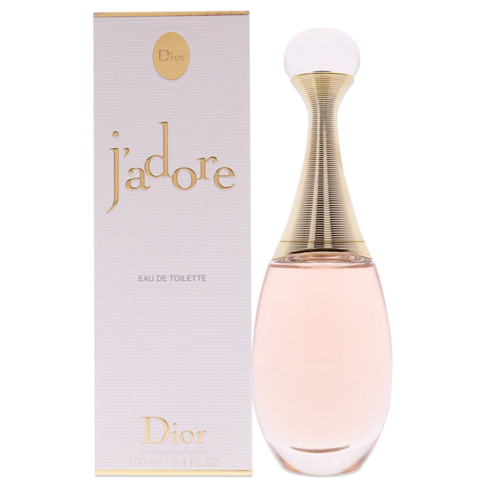 Jadore de Christian Dior para mujeres - Spray EDT de 3,4 oz
