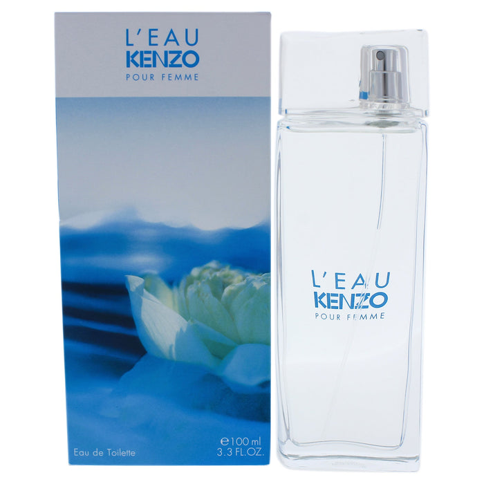 Leau Kenzo de Kenzo para mujeres - Spray EDT de 3,3 oz