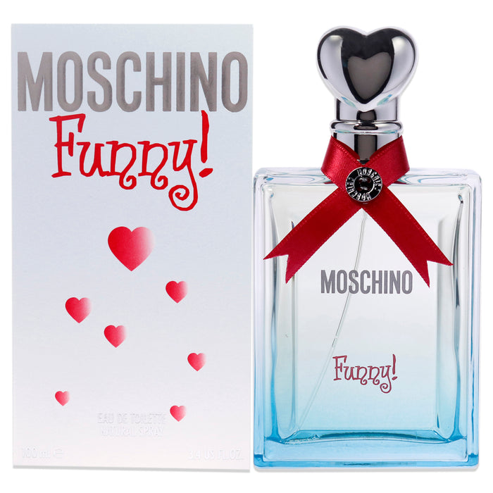 Moschino Funny de Moschino pour femme - Spray EDT de 3,4 oz