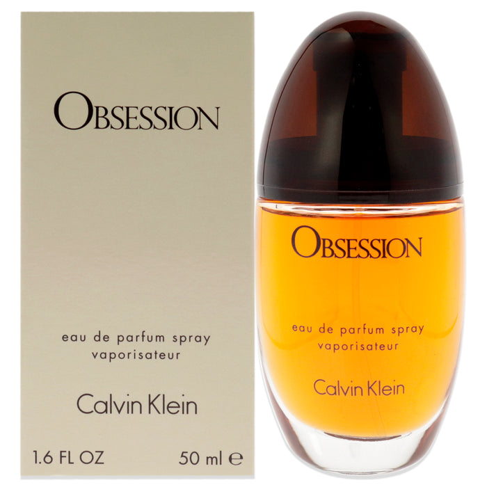 Obsession de Calvin Klein para mujeres - Spray EDP de 1,6 oz