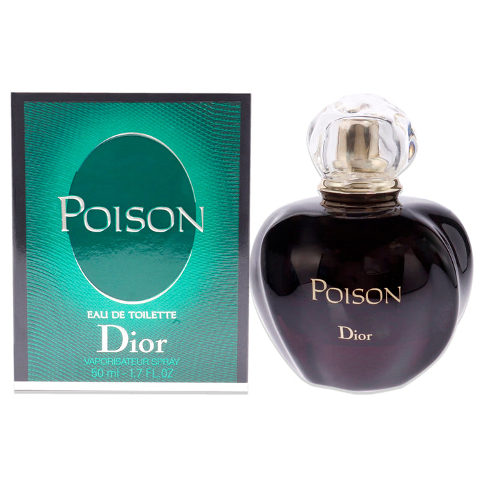 Veneno de Christian Dior para mujeres - Spray EDT de 1,7 oz