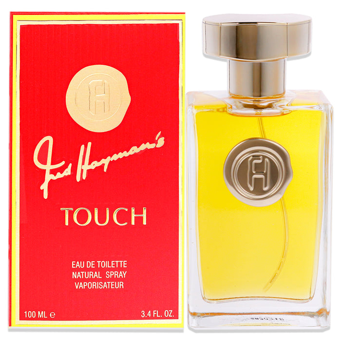 Touch de Fred Hayman para mujeres - Spray EDT de 3,4 oz