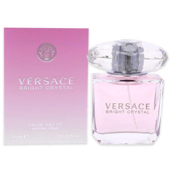 Versace Bright Crystal de Versace para mujeres - Spray EDT de 1 oz
