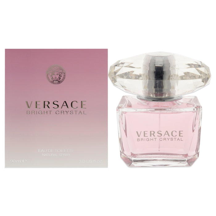 Versace Bright Crystal de Versace para mujer - Spray EDT de 3 oz
