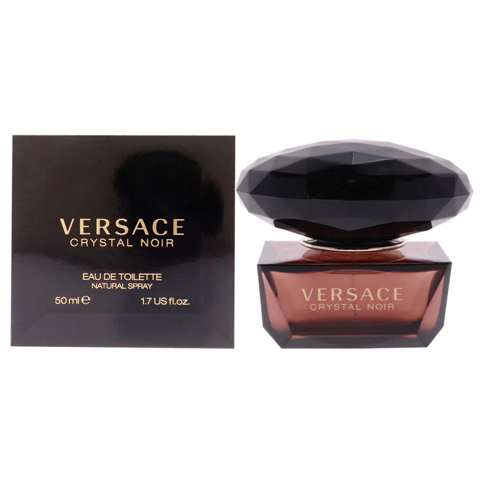 Versace Crystal Noir de Versace pour femme - Vaporisateur EDT de 1,7 oz