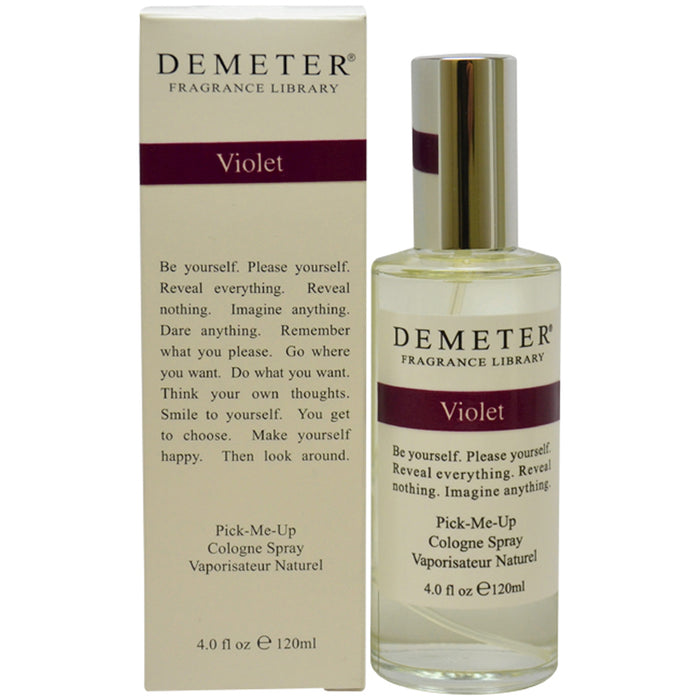 Violette de Demeter pour femme - Spray de Cologne 4 oz