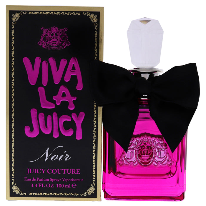 Viva La Juicy Noir de Juicy Couture para mujeres - Spray EDP de 3,4 oz