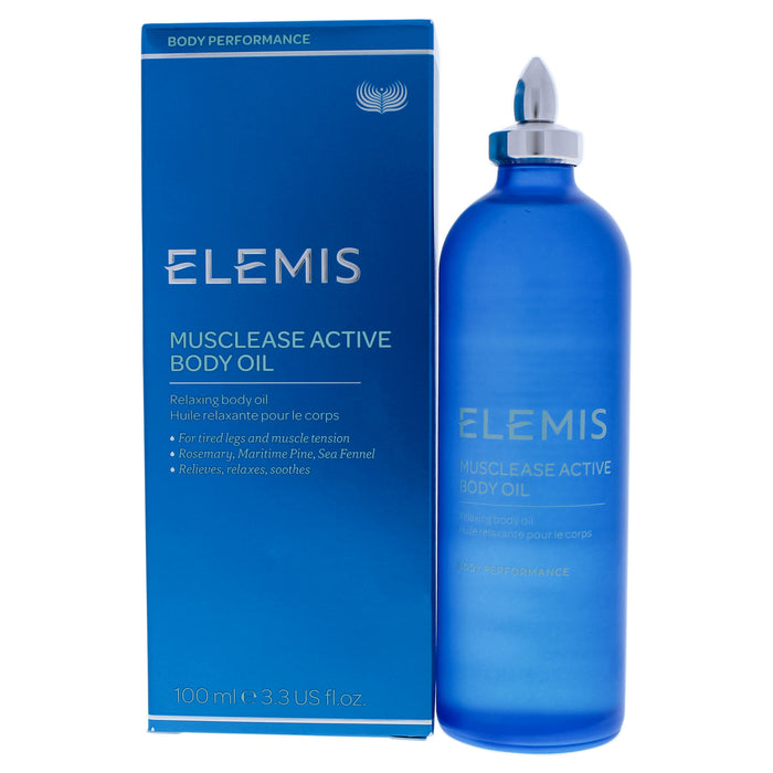 Musclease Active Body Oil by Elemis for Unisex - 3.3 oz Body Oil