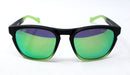 Arnette AN 4203 2255-1I Groove-Fuzzy Black Taslucent Lime-DarkGreyGreenPolarized by Arnette for Men - 55-20-135 mm Sunglasses