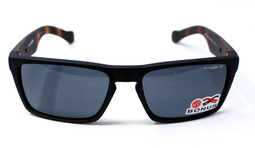 Arnette AN 4204 2274-81 Specialist - Matte Black-Fuzzy Havana Polarized by Arnette for Men - 59-18-130 mm Sunglasses
