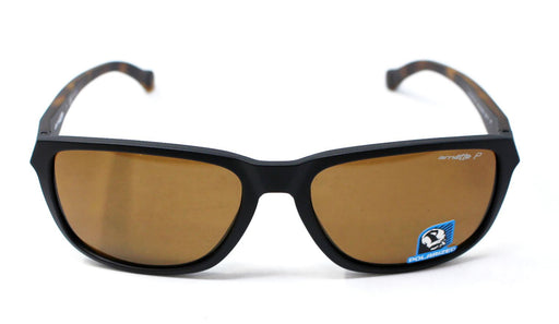 Arnette AN 4214 2314-83 Straight Cut - Matte Black-Brown Polarized by Arnette for Men - 58-17-145 mm Sunglasses