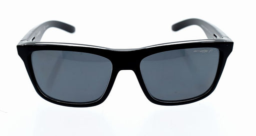 Arnette AN 4217 2159-81 Syndrome - Black On Clear-Gray Polarized by Arnette for Men - 57-17-140 mm Sunglasses