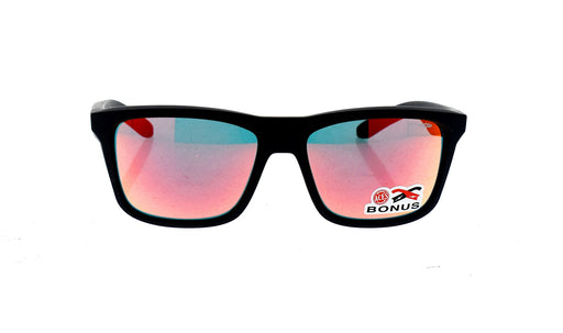 Arnette AN 4217 447-6Q Syndrome - Fuzzy Black-Red by Arnette for Men - 57-17-140 mm Sunglasses