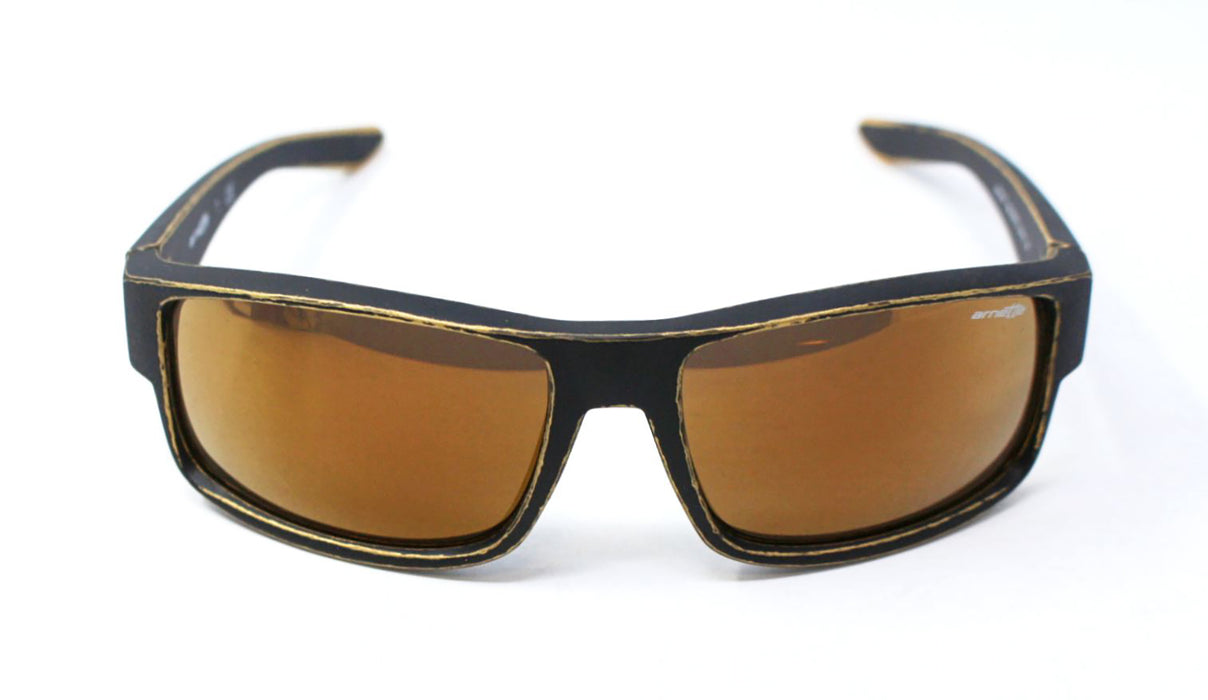 Arnette AN 4224 2357-7D Boxcar - Matte Tumbled Gold-Gold by Arnette for Men - 59-16-125 mm Sunglasses