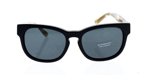 Burberry BE 4226 3600-87 - Black-Grey by Burberry for Men - 55-18-145 mm Sunglasses