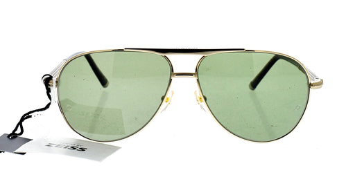 Mont Blanc MB517S 28R - Rose Gold-Green Polarized by Mont Blanc for Men - 62-12-140 mm Sunglasses