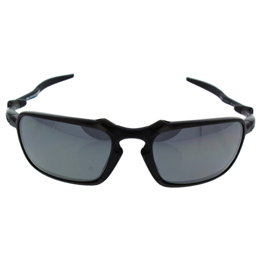 Oakley Badman OO6020-01 - Dark Carbon-Black Iridium Polarized by Oakley for Men - 60-21-135 mm Sunglasses