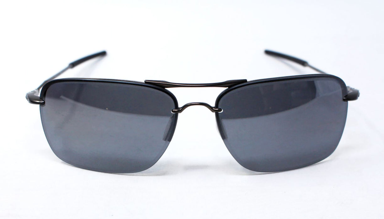 Oakley Tailback 004109-01 - Pewter-Black Iridium Polarized by Oakley for Men - 60-15-121 mm Sunglasses