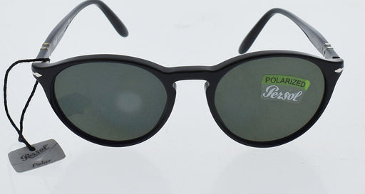 Persol PO3092SM 9014-58 - Black-Green Polarized by Persol for Men - 50-19-145 mm Sunglasses