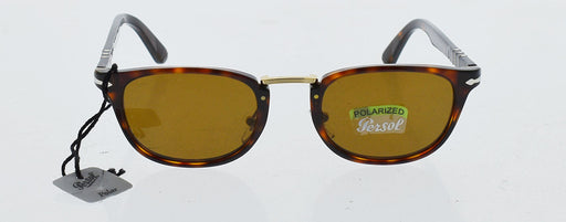 Persol PO3127S 24-57 - Havana-Brown Polarized by Persol for Men - 50-22-145 mm Sunglasses