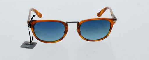Persol PO3127S 960-S3 - Striped Havana-Blue Gradient Polarized by Persol for Men - 50-22-145 mm Sunglasses